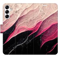 iSaprio flip case BlackPink Marble for Samsung Galaxy A14 / A14 5G - Phone Cover