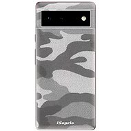 iSaprio Gray Camuflage 02 pro Google Pixel 6 5G - Phone Cover