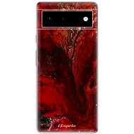iSaprio RedMarble 17 pro Google Pixel 6 5G - Phone Cover