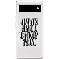 iSaprio Backup Plan pro Google Pixel 6 5G - Phone Cover