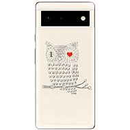 iSaprio I Love You 01 pro Google Pixel 6 5G - Phone Cover