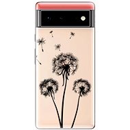 iSaprio Three Dandelions pro black pro Google Pixel 6 5G - Phone Cover