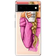 iSaprio My Coffe and Blond Girl pro Google Pixel 6 5G - Phone Cover