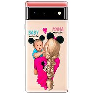 iSaprio Mama Mouse Blonde and Boy pro Google Pixel 6 5G - Phone Cover