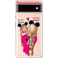 iSaprio Mama Mouse Blond and Girl pro Google Pixel 6 5G - Phone Cover