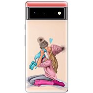 iSaprio Kissing Mom pro Blond and Boy pro Google Pixel 6 5G - Phone Cover