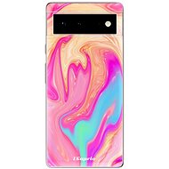 iSaprio Orange Liquid pro Google Pixel 6 5G - Phone Cover