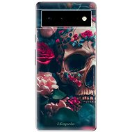 iSaprio Skull in Roses pro Google Pixel 6 5G - Phone Cover