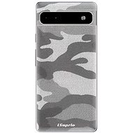 iSaprio Gray Camuflage 02 pro Google Pixel 6a 5G - Phone Cover