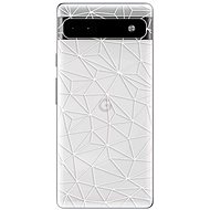 iSaprio Abstract Triangles 03 pro white pro Google Pixel 6a 5G - Phone Cover
