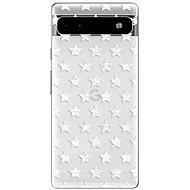 iSaprio Stars Pattern pro white pro Google Pixel 6a 5G - Phone Cover