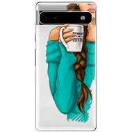 iSaprio My Coffe and Brunette Girl pro Google Pixel 6a 5G - Phone Cover