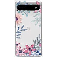 iSaprio Leaves and Flowers pro Google Pixel 6a 5G - Phone Cover