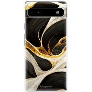 iSaprio Black and Gold pro Google Pixel 6a 5G - Phone Cover
