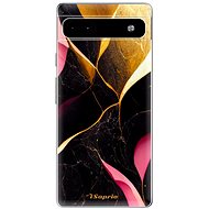 iSaprio Gold Pink Marble pro Google Pixel 6a 5G - Phone Cover