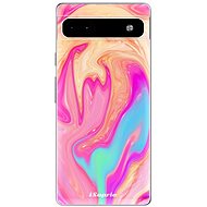 iSaprio Orange Liquid pro Google Pixel 6a 5G - Phone Cover