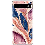 iSaprio Purple Leaves pro Google Pixel 6a 5G - Phone Cover