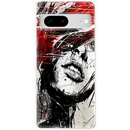 iSaprio Sketch Face pro Google Pixel 7 5G - Phone Cover
