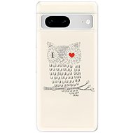 iSaprio I Love You 01 pro Google Pixel 7 5G - Phone Cover