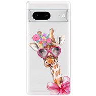 iSaprio Lady Giraffe pro Google Pixel 7 5G - Phone Cover