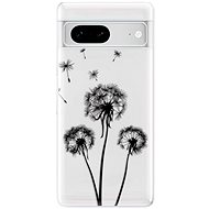 iSaprio Three Dandelions pro black pro Google Pixel 7 5G - Phone Cover