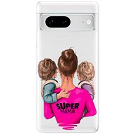 iSaprio Super Mama pro Two Boys pro Google Pixel 7 5G - Phone Cover