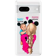iSaprio Mama Mouse Blonde and Boy pro Google Pixel 7 5G - Phone Cover