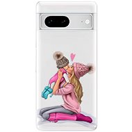 iSaprio Kissing Mom pro Blond and Girl pro Google Pixel 7 5G - Phone Cover