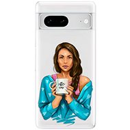 iSaprio Coffe Now pro Brunette pro Google Pixel 7 5G - Phone Cover