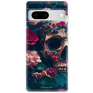 iSaprio Skull in Roses pro Google Pixel 7 5G - Phone Cover