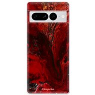 iSaprio RedMarble 17 pro Google Pixel 7 Pro 5G - Phone Cover