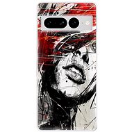 iSaprio Sketch Face pro Google Pixel 7 Pro 5G - Phone Cover
