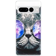 iSaprio Galaxy Cat pro Google Pixel 7 Pro 5G - Phone Cover