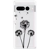 iSaprio Three Dandelions pro black pro Google Pixel 7 Pro 5G - Phone Cover
