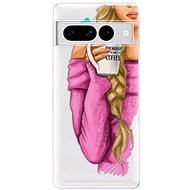 iSaprio My Coffe and Blond Girl pro Google Pixel 7 Pro 5G - Phone Cover