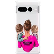 iSaprio Super Mama pro Two Boys pro Google Pixel 7 Pro 5G - Phone Cover