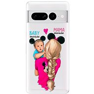 iSaprio Mama Mouse Blonde and Boy pro Google Pixel 7 Pro 5G - Phone Cover