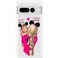 iSaprio Mama Mouse Blond and Girl pro Google Pixel 7 Pro 5G - Phone Cover