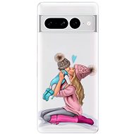 iSaprio Kissing Mom pro Blond and Boy pro Google Pixel 7 Pro 5G - Phone Cover