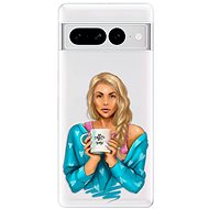 iSaprio Coffe Now pro Blond pro Google Pixel 7 Pro 5G - Phone Cover