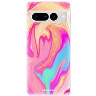 iSaprio Orange Liquid pro Google Pixel 7 Pro 5G - Phone Cover