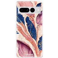 iSaprio Purple Leaves pro Google Pixel 7 Pro 5G - Phone Cover