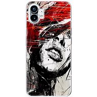 iSaprio Sketch Face pro Nothing Phone 1 - Phone Cover