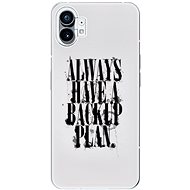 iSaprio Backup Plan pro Nothing Phone 1 - Phone Cover