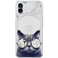 iSaprio Crazy Cat 01 pro Nothing Phone 1 - Phone Cover