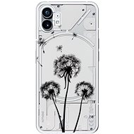 iSaprio Three Dandelions pro black pro Nothing Phone 1 - Phone Cover