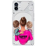 iSaprio Super Mama pro Two Boys pro Nothing Phone 1 - Phone Cover