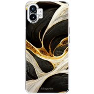 iSaprio Black and Gold pro Nothing Phone 1 - Phone Cover