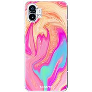 iSaprio Orange Liquid pro Nothing Phone 1 - Phone Cover