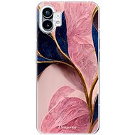 iSaprio Pink Blue Leaves pro Nothing Phone 1 - Phone Cover